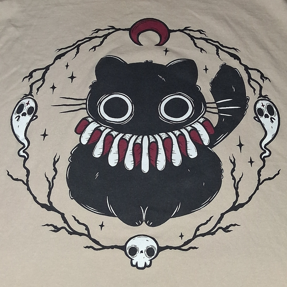 Clown Cat Voidling By Pvmpkin Art Shirt Gothic Tee Kitty Kitten
